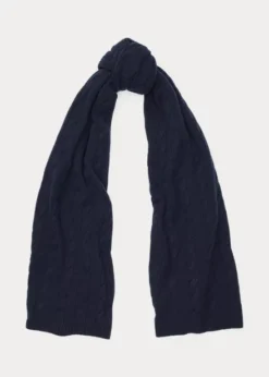 Cable Cashmere Scarf