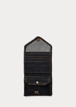 Indigo Denim Billfold Wallet -Family Flair Sales Store s7 1317949 alternate2