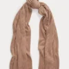 Cable-Knit Cashmere Scarf