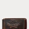 Tooled-Leather Money Clip