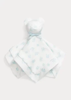 Organic Cotton Bear Lovey Blanket