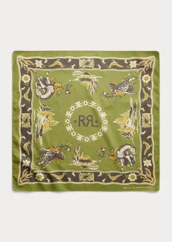 Western-Print Cotton Bandana