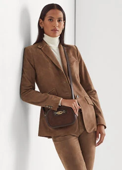 Suede Medium Jordynn Crossbody Bag -Family Flair Sales Store s7 1460362 alternate8