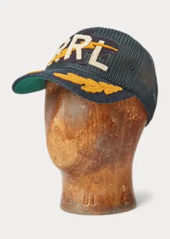 Logo Mesh Trucker Cap