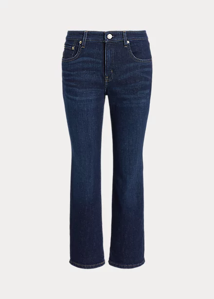 Mid-Rise Crop Flare Jean 2 Mid-Rise Crop Flare Jean - Image 2