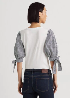 Jersey Puff-Sleeve Tee -Family Flair Sales Store s7 1466056 alternate3