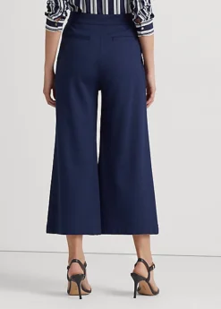 Cropped Pleated Ponte Trouser -Family Flair Sales Store s7 1466061 alternate3