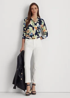 Floral Crepe Shirt -Family Flair Sales Store s7 1466071 alternate1