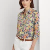 Floral Cotton Voile Shirt