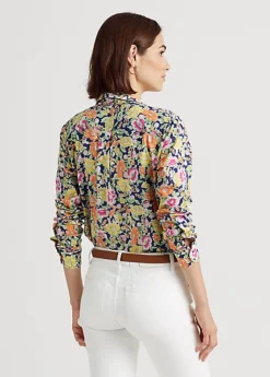 Floral Cotton Voile Shirt -Family Flair Sales Store s7 1466092 alternate3