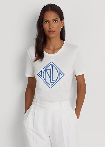 Logo Cotton-Blend Tee 1 Logo Cotton-Blend Tee