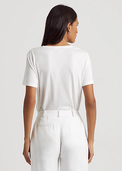 Logo Cotton-Blend Tee 4 Logo Cotton-Blend Tee - Image 4