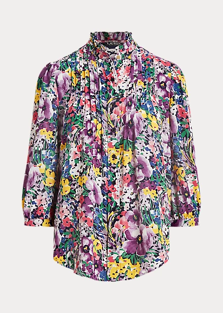Floral Georgette Blouse 2 Floral Georgette Blouse - Image 2