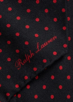 Polka-Dot Cashmere-Silk Neckerchief -Family Flair Sales Store s7 1466582 alternate20