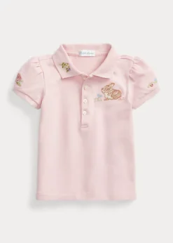 Bunny Stretch Mesh Polo Shirt