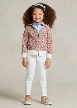 Floral Spa Terry Full-Zip Hoodie -Family Flair Sales Store s7 1468207 alternate2