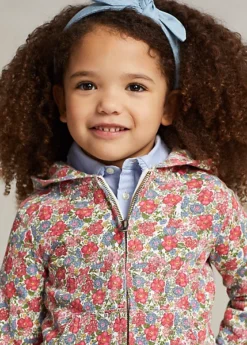 Floral Spa Terry Full-Zip Hoodie -Family Flair Sales Store s7 1468207 alternate3