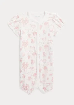 Toile Cotton Interlock Bubble Shortall