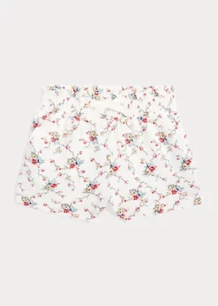 Floral Stretch Mesh Short