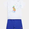 Big Pony Jersey Tee & Fleece Short Set