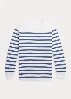 Striped Cotton Long-Sleeve Tee