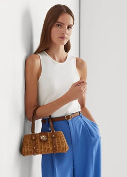 Rattan Medium Lilly Satchel -Family Flair Sales Store s7 1468807 alternate8