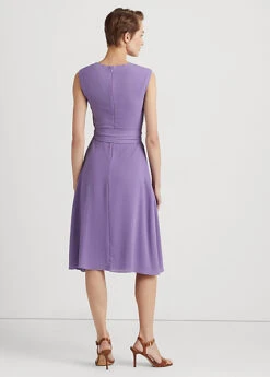 Bubble Crepe Cap-Sleeve Dress -Family Flair Sales Store s7 1468860 alternate3