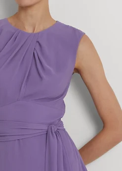 Bubble Crepe Cap-Sleeve Dress -Family Flair Sales Store s7 1468860 alternate4