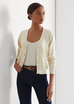 Monogram Jacquard Cotton-Blend Cardigan