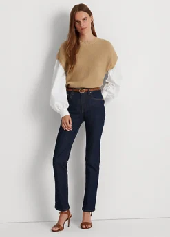 Layered Blouson-Sleeve Cotton Jumper -Family Flair Sales Store s7 1468872 alternate1