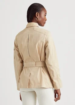 Cotton-Blend Twill Field Jacket -Family Flair Sales Store s7 1468877 alternate3