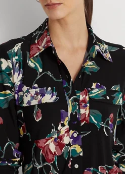 Floral Stretch Jersey Shirt -Family Flair Sales Store s7 1468882 alternate4