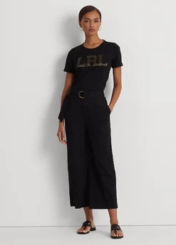 Beaded-Logo Jersey Tee -Family Flair Sales Store s7 1468893 alternate1