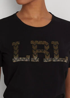 Beaded-Logo Jersey Tee -Family Flair Sales Store s7 1468893 alternate4