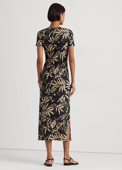 Print Jersey Tee Dress -Family Flair Sales Store s7 1468901 alternate3