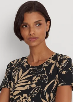 Print Jersey Tee Dress -Family Flair Sales Store s7 1468901 alternate4