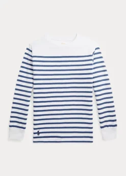 Striped Cotton Long-Sleeve Tee