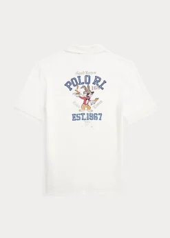 Lunar New Year Cotton Mesh Polo Shirt -Family Flair Sales Store s7 1469136 alternate1