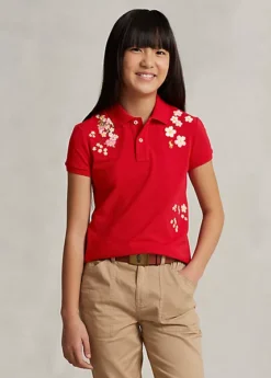 Lunar New Year Mesh Polo Shirt