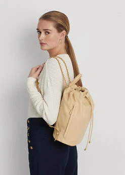 Nappa Leather Medium Izzie Backpack -Family Flair Sales Store s7 1469483 alternate8