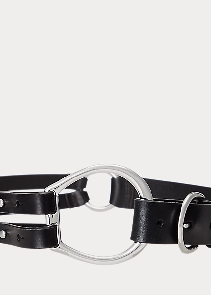 Tri-Strap Leather Belt 2 Tri-Strap Leather Belt - Image 2