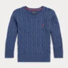 Cable-Knit Cotton Jumper