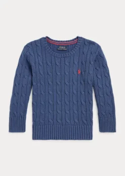 Cable-Knit Cotton Jumper