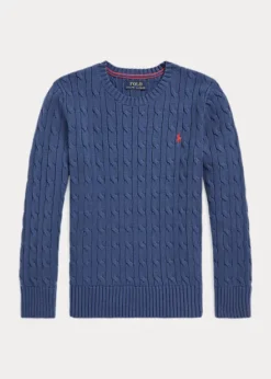 Cable-Knit Cotton Jumper