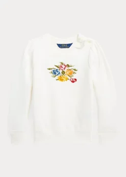 Floral Fleece Sweatshirt