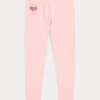 Heart Cotton Jersey Legging
