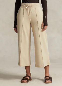 Cropped Wide-Leg Fleece Trouser -Family Flair Sales Store s7 1470371 alternate1