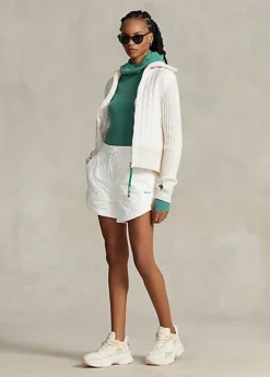 Quilted Cotton Drawstring Short