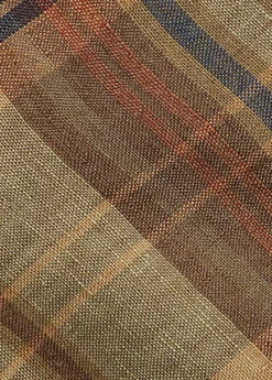 Plaid Linen Tie -Family Flair Sales Store s7 1471263 alternate2