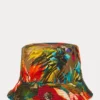 Reversible Floral Cotton Bucket Hat
